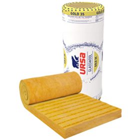   15CM - ÁLTALÁNOS FELHASZNÁLÁSÚ HŐ- ÉS HANGSZIGETELŐ ÜVEGGYAPOT TEKERCS - URSA GOLD 35 (DF 35)