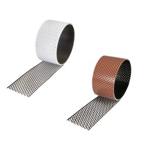 ALUMINIUM SZELLŐZŐSZALAG VÖRÖS/ANTRACIT 10CM X 5FM