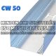 CW50 - GIPSZKARTON FÜGGŐLEGES FALVÁZPROFIL - 0,5 MM