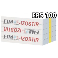   IZOSTIR - EPS 100 (LÉPÉSÁLLÓ HŐSZIGETELŐ KEMÉNYHAB LEMEZ) - 10cm