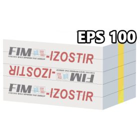   10CM - IZOSTIR - EPS 100 (LÉPÉSÁLLÓ HŐSZIGETELŐ KEMÉNYHAB LEMEZ)