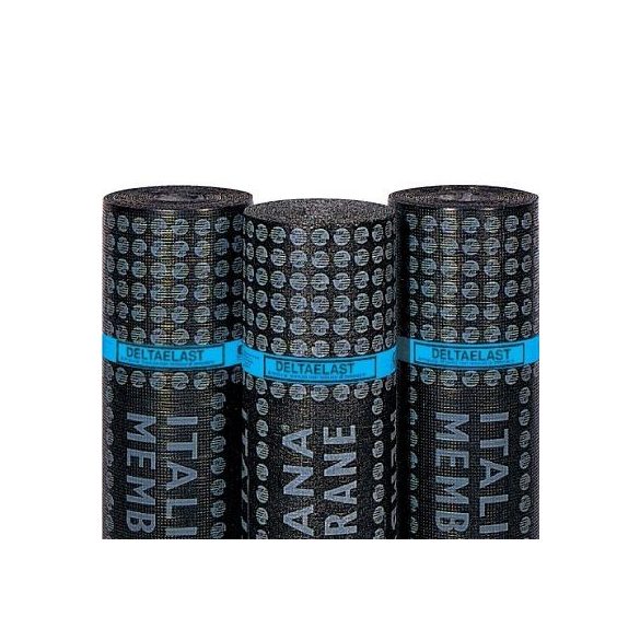 Deltaelast P Mineral - 5,2 mm - Hegeszthető SBS modifikált bitumenes lemez poliészterfátyol hordozóbetéttel