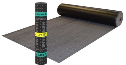 Omega V - 3,5 kg - APP modifikált bitumenes lemez üvegfátyol hordozóbetéttel