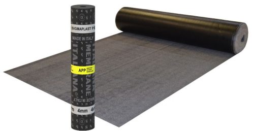 Sigmaplast P - 4mm - hegeszthető APP modifikált bitumenes lemez poliészterfátyol hordozóbetéttel